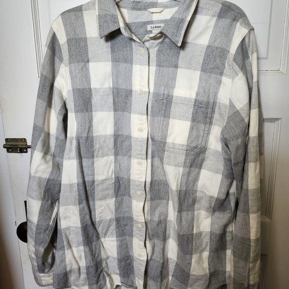 L.L. Bean Flannel Shirt - Picture 1 of 5